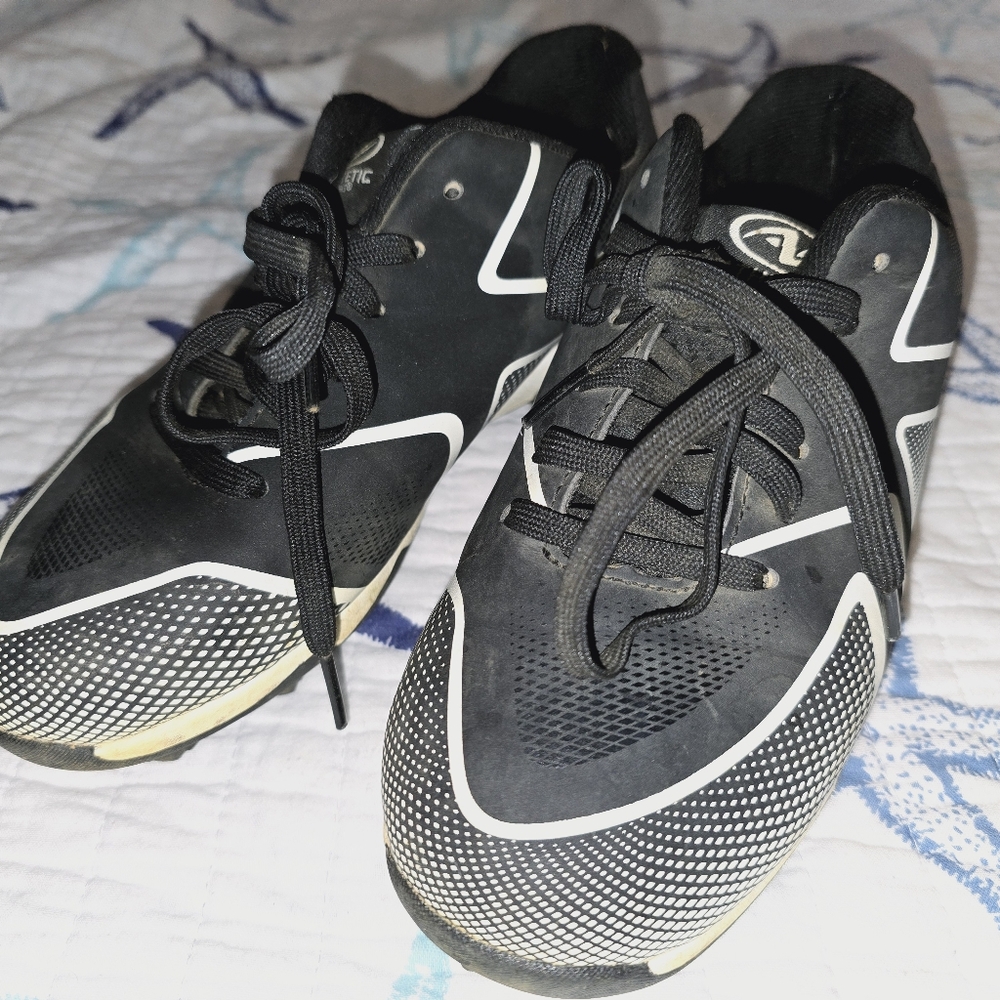 Baseball cleats size 1